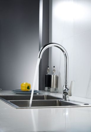 Смеситель для кухни Knotlor PULSE KN-51 на мойку хром