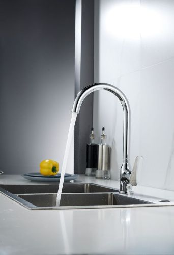 Смеситель для кухни Knotlor PULSE KN-51 на мойку хром - фото 4