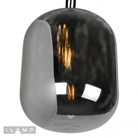 Светильник подвесной iLamp Mono (Моно) 8792L/1P GR+BK