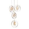 Светильник подвесной Delight Collection Cowley (Цовлеы) P60669-4 gold/clear