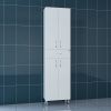 Шкаф-пенал СанТа Стандарт 501013 50х180 напольный цвет белый