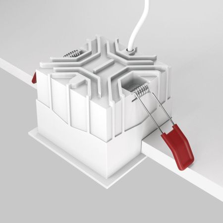 Светильник встраиваемый Maytoni Technical Alfa LED DL043-01-15W3K-D-SQ-WB