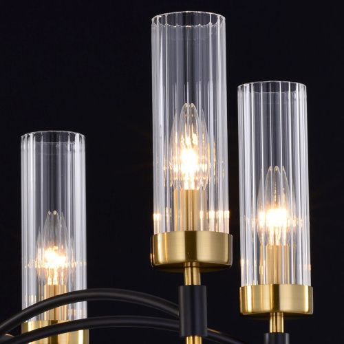 Люстра на штанге Illumico IL5177-6PLS-29 BRASS TUBO - фото 3
