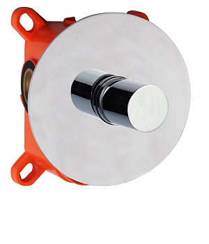 Смеситель для душа AQG Tube 01TUB350NG встраиваемый в стену черный матовый