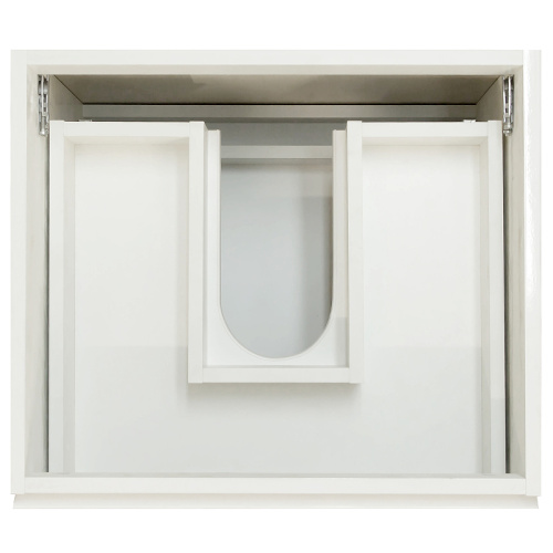 Тумба с раковиной Эстет Dallas Luxe 110 ФР-00002019 45х48х86 напольная цвет белый - фото 4