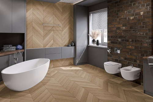 Кварцвиниловая плитка Damy Floor CHEVRON LVT DF10-Ch-LVT Сен-Клу - фото 2