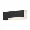 Уличный настенный светодиодный светильник ST Luce Posto Black (Посто Блацк) SL096.401.02