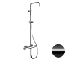 Душевая стойка Remer Elegance EQ32ASSDCFP настенная цвет серый с термостатом