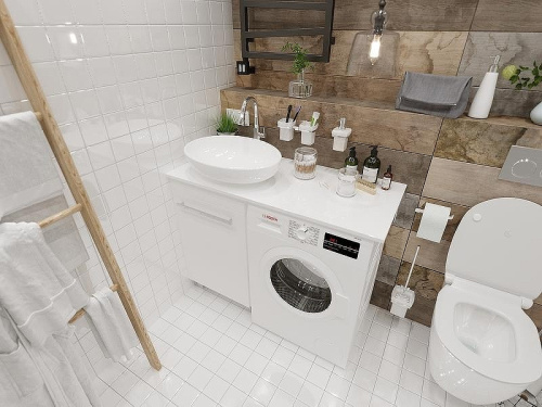 Тумба под раковину 1MarKa Wash Ц0000002638 47,9х50х85 - фото 3