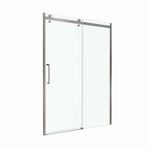 Душевая дверь BelBagno MARINO MARINO-2-BF-1-150-C-GM 150х195 стекло прозрачное профиль оружейная сталь - фото 5