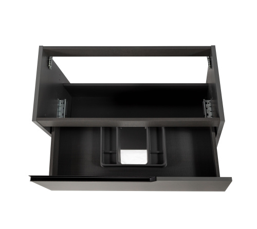 Тумба под раковину Visobath Eleven 85607/Ceniza 100х45х55 подвесная цвет темно-серый - фото 4