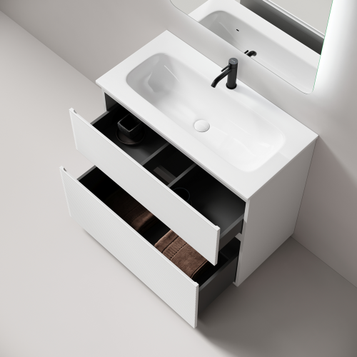 Тумба под раковину Sancos FOLK Floor FL90FW 89х45х85 - фото 4