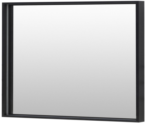 Зеркало в ванную De Aqua Алюминиум 00261704 100х75 цвет черный - фото 3