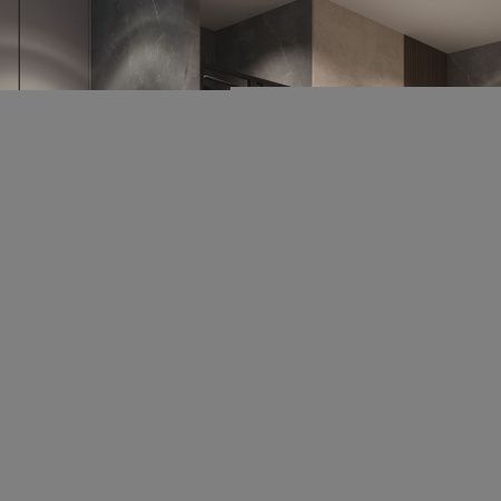 Душевая дверь Niagara Nova NG-85-10TB 100х195 стекло тонированное профиль черный