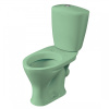 Унитаз-компакт напольный с бачком Santeri Версия 1P4015S0400BF салатовый с сиденьем каскадный смыв