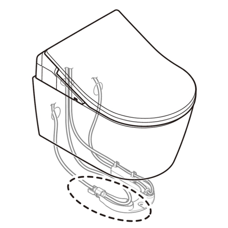 Мини-шаровый кран 3/8 FF для WASHLET для легкого перекрытия воды Toto SP SHXCK99 (нов. арт.SP515011B)