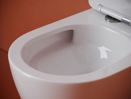 Унитаз подвесной Ceramica Nova UNO CN11001T белый с сиденьем микролифт смыв торнадо