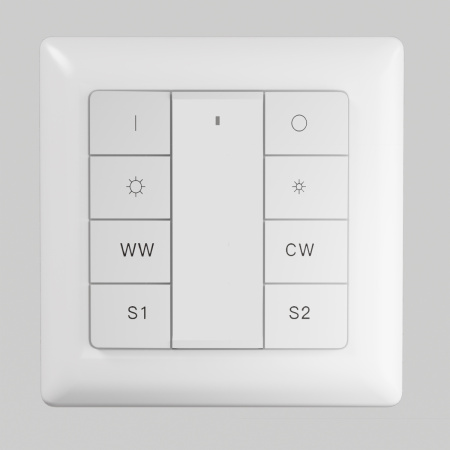 Кнопочная настенная панель 8-ми клавишная Maytoni Lighting control Dali (Дали) 721053