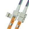 Коннектор для светодиодных лент Uniel UCX-SD4/B20-RGB WHITE 020 POLYBAG