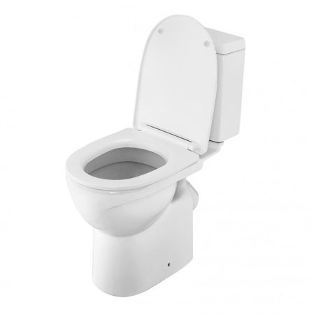 Унитаз-компакт напольный с бачком Santek Юнион 1WH302420 белый с сиденьем микролифт каскадный смыв