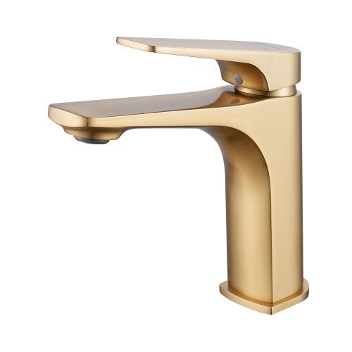 Смеситель Shevanik S4201G на раковину золото - фото 2