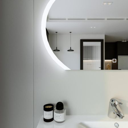 Зеркало с подсветкой Бриклаер 4627125415609 100х60 подвесное