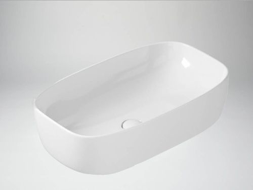 Раковина из сантехнического фарфора Galassia Dream 7300 60х40 накладная цвет белый