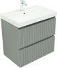 Тумба под раковину Aquanet Джейн (Flat) 00335433 70х50 подвесная цвет серый