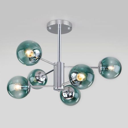 Люстра на штанге Eurosvet Ascot (Асцот) 30166/6 хром