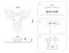 Люстра потолочная Ambrella Light Original (Оригинал) FA4545