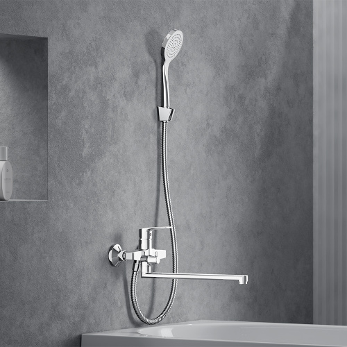 Смеситель для ванны и душа Damixa Eclipse 2.0 489500000 настенный хром без термостата - фото 3