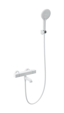 Смеситель для ванны Wonzon & Woghand Stay WW-B2016-A1-MW настенный белый