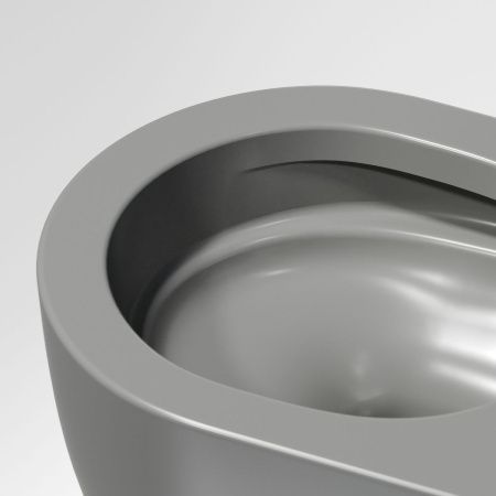 Унитаз подвесной Ceramica Nova MODENA CN6063MH черный с сиденьем микролифт безободковый душевой смыв