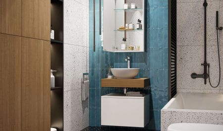 Столешница Velvex UNIT st.UNI.60-67 60х50 подвесная цвет коричневый