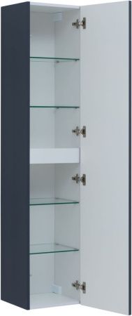 Шкаф-пенал Aquanet Арт 00313268 40х160 напольный цвет синий