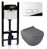 Комплект унитаз с инсталляцией Valsir KIT VSCR 7317GM Slim P3