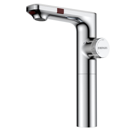Смеситель сенсорный Berges MORANS 76003 на раковину/столешницу хром глянцевый