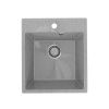 Кухонная мойка Practik PR-425 PR-M-425-003 45х50 цвет серый поверхность глянцевая