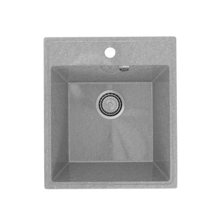 Кухонная мойка Practik PR-425 PR-M-425-003 45х50 цвет серый поверхность глянцевая