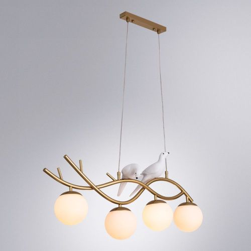Люстра подвесная Arte Lamp Eltanin (Елтанин) A3422SP-4GO - фото 3
