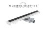 Душевой лоток Plumberia Selection PSM MODULAR PSM70NO 70х5 черный