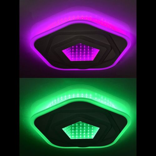 Люстра потолочная Natali Kovaltseva Midnight RGB (Миднигхт РГБ) HIGH-TECH LED LAMPS 82034 - фото 4