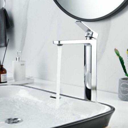 Смеситель Raffine F1199 на раковину хром