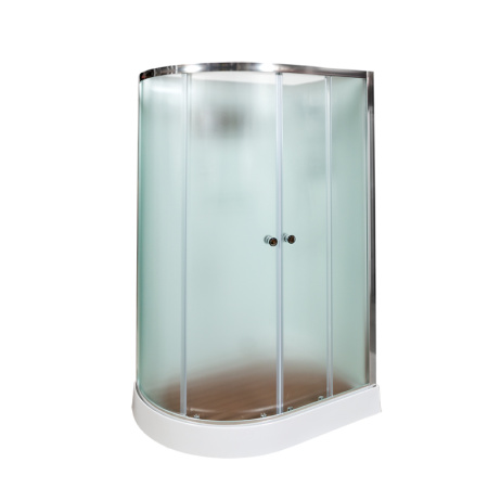 Душевая кабина AvaCan D012R 120х90 асимметричная без крыши ориентация правая