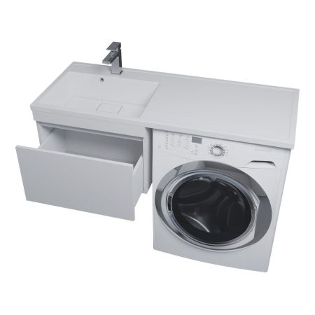 Тумба с раковиной Uperwood Magenta 51930205153 120х50 цвет белый