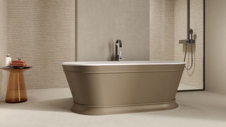 Ванна акриловая Zenon Heritage 4000.000.000.000.40908 170х80 отдельностоящая овальная