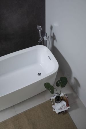 Ванна акриловая Allen Brau Infinity 2.21003.21 170х80 отдельностоящая овальная с ножками