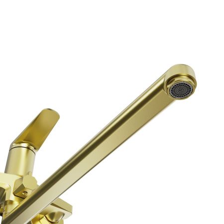 Смеситель для ванны Tokito KIN TOK-KIN-1015 настенный золото