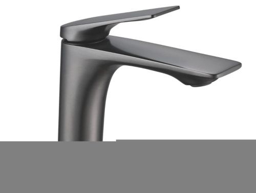 Смеситель Shevanik S9101T на раковину оружейная сталь - фото 2