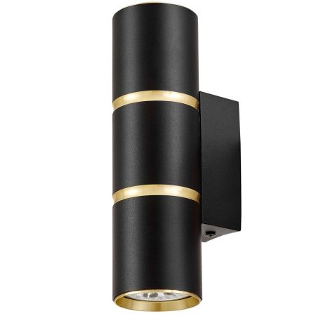 Светильник настенный Lampit Asti (Асти) TS TK40-W2 BK+GD